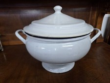 ZUPPIERA IN FERRO SMALTATO VINTAGE 