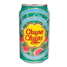 Chupa Chups Watermelon Flavour Bibita al Gusto Anguria 1 Lattina da 345 ml