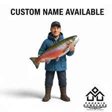 Statuina Pesca Personalizzata