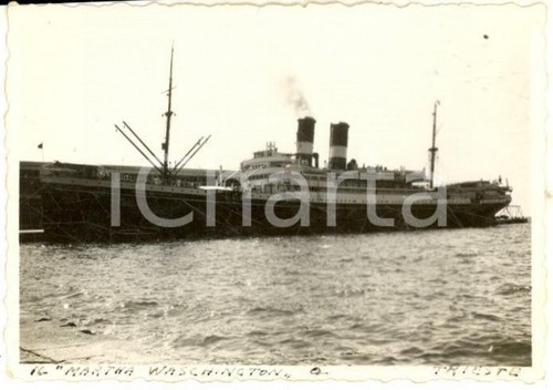 1950 trieste piroscafo - trieste,