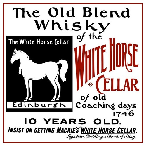 Mackie white horse - white, cellar