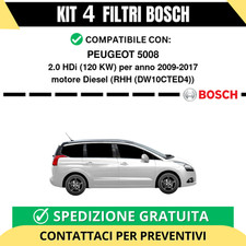 Kit bosch filtri tagliando - kit, 4