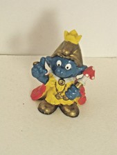 Puffo dorato re imperatore con