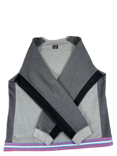 Felpa nike grigia colorblock - nike,