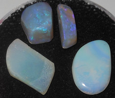 4 Australian Opals Lightning