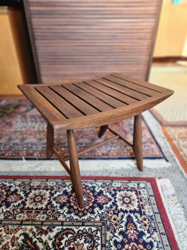 Sgabello legno teak in - sgabello,