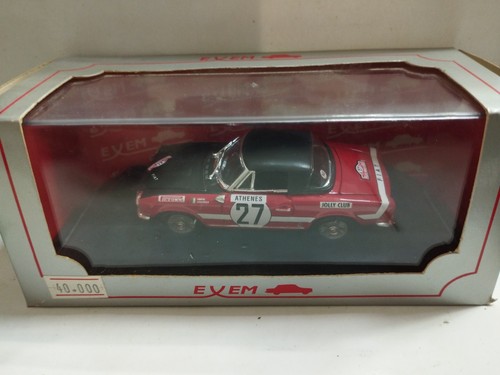 Exem fiat 124 spider rally - 27,