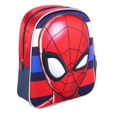 Zaino Asilo 3D Spiderman Stripes