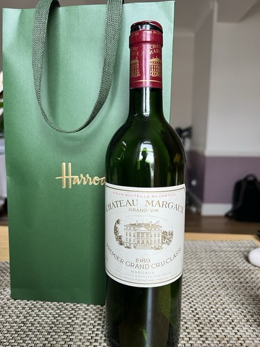 Chateau margaux 1983 empty - margaux,