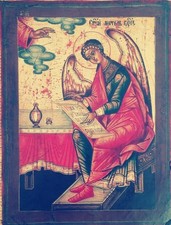 Antica icona russa "Angelo