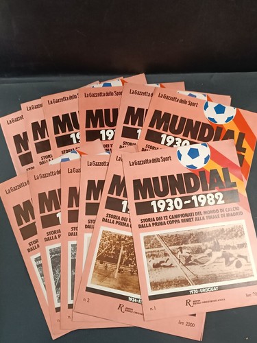 Lotto fascicoli mondial - lotto,