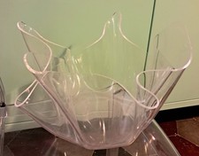 IPLEX DESIGN, VASO TIPO FAZZOLETTO DI VENINI, UTOPIE DU TOUT PLASTIQUE!