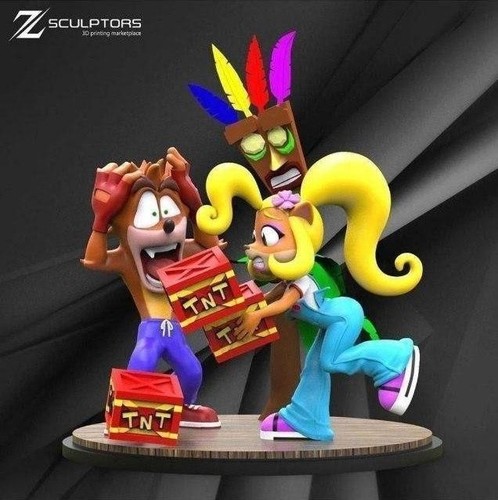 Crash and coco - -,