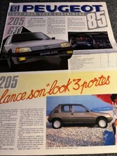 Brochure Peugeot 205