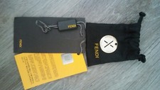 FENDI ciondolo in goldtone con