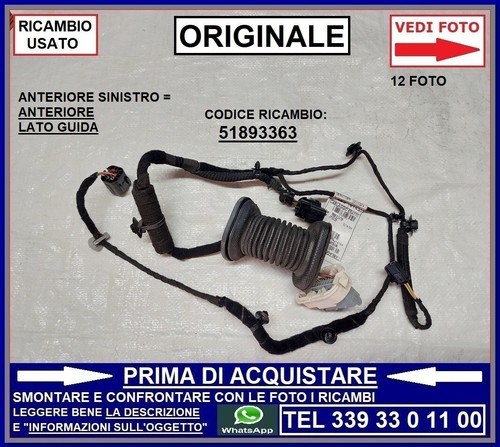 Cablaggio elettrico portiera - cablaggio,