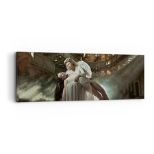 Quadro su Tela 90x30cm Angeli