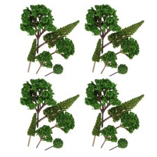  24 Pezzi Mini Alberi per