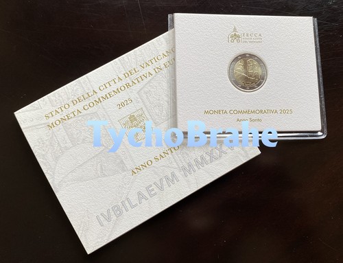 Euro vaticano 2025 - vaticano, giubileo