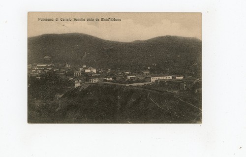 Cartolina cerreto sannita - cerreto,