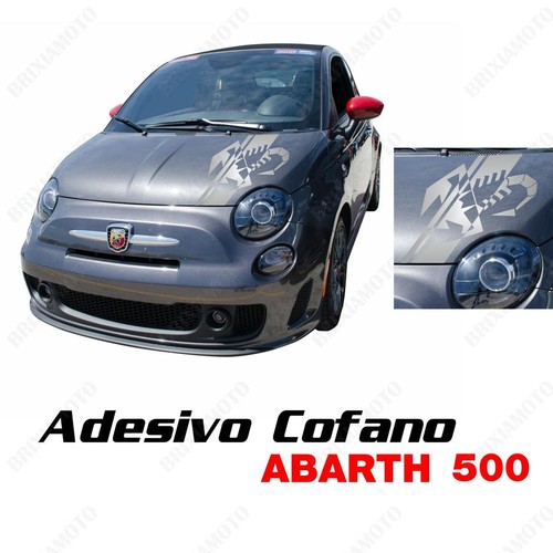 Adesivo cofano logo abarth - cofano,