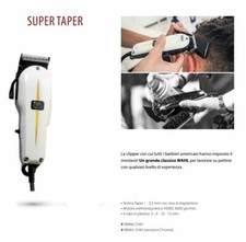 Tosatrice - Wahl Super Taper  con filo spina italiana
