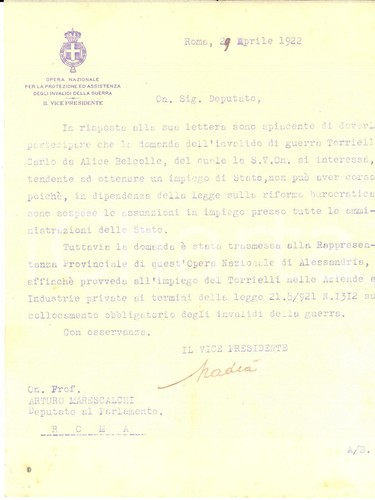 1922 roma opera nazionale - roma,