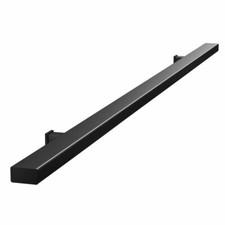 Corrimano da parete corrimano acciaio RAL dipinto a polvere nero antracite bianco 25x42 SLIM