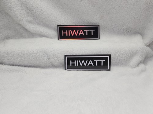 Hiwatt amplifiers sticker set - sticker,