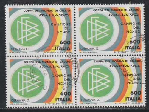 Italy 1990 1819 world - sc#,