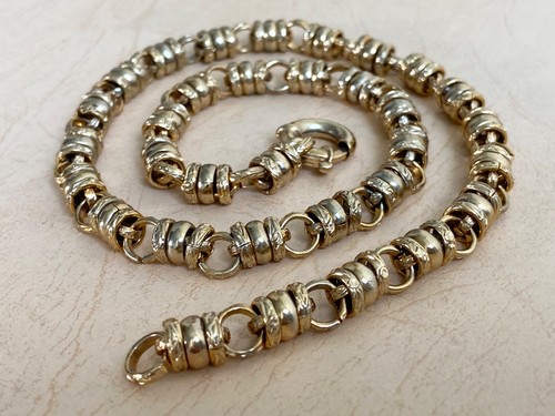 Collana vintage placca - oro, 9