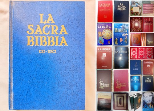 Sacra bibbia edizione - sacra, bibbia,