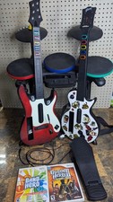 Wii Band Hero Drum Set Guitar