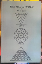 The Magic Word by W. Gann Paperback Clean Pages