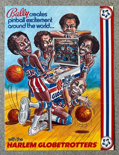 Harlem globetrotters pinball - harlem,