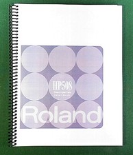 Roland HP508 Owner's