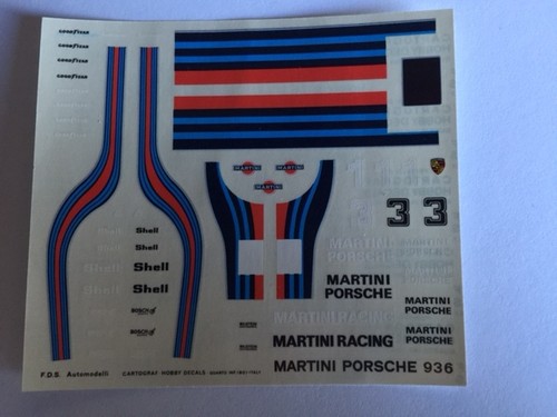 Porsche 936 turbo 1976 - 936, decals