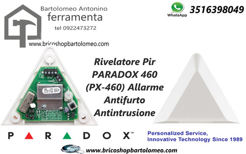 Rivelatore pir paradox - rivelatore,
