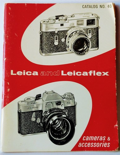 Leica and leicaflex cameras - and, &