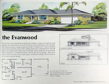 Vintage 1976 Capp Homes plans catalog architecture house designs mid century