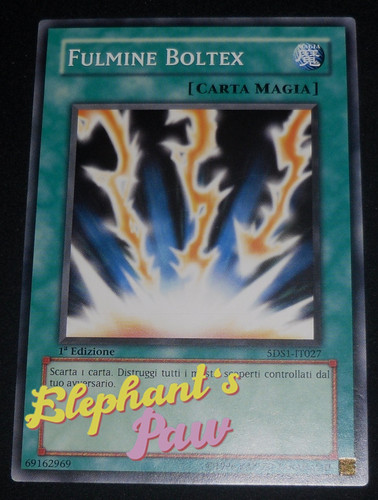 Yugioh fulmine boltex - yugioh,