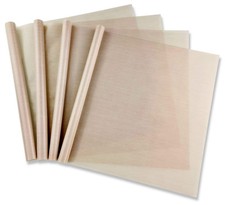 Pritogo- 4X Fogli Da Forno Permanenti in Teflon, Riutilizzabili Fino a 260° - 33