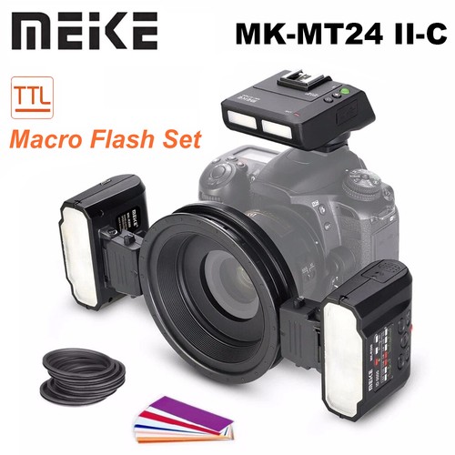 Set flash macro meike - flash, mk-mt24