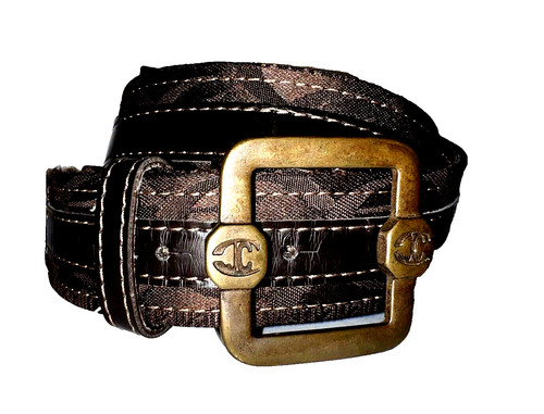Cintura just cavalli marrone - cintura,