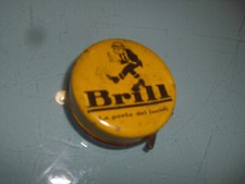 BRILL SCATOLA DI LATTA PER LUCIDO DA SCARPE ANNI '50 ACCETTABILE.