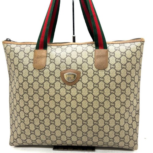 Gucci tote bag pvc shelley - tote,
