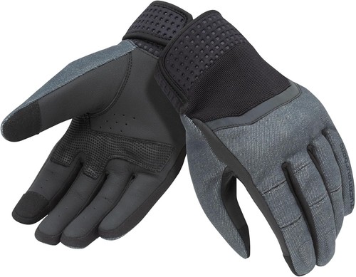 Coppia guanti moto crab nero - coppia,