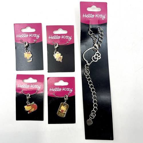 Set charm smaltato hello kitty - charm,