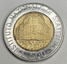 1996 Italy 500 Lire -