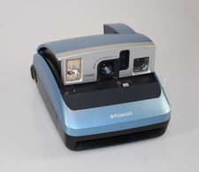 POLAROID ONE 600 100mm Focus Range 3FT blu chiaro fotocamera istantanea